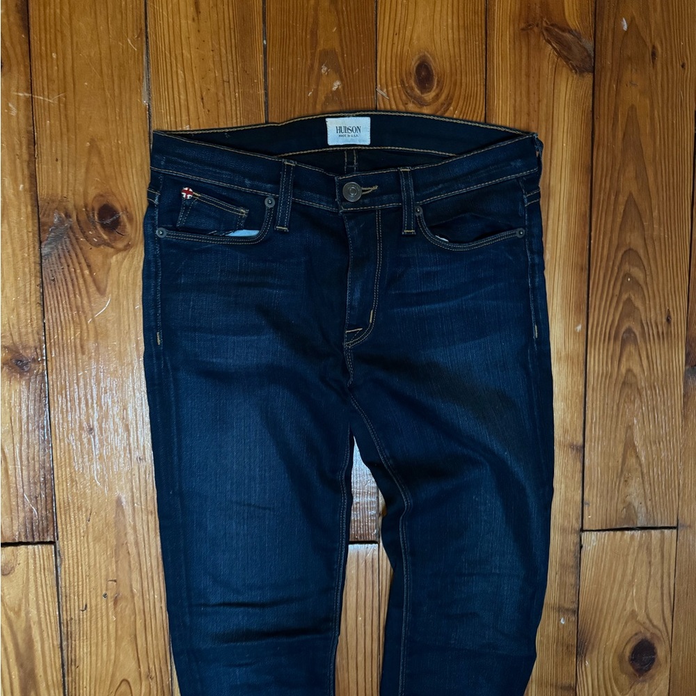 Hudson Nico Super Skinny Mid Rise Jeans